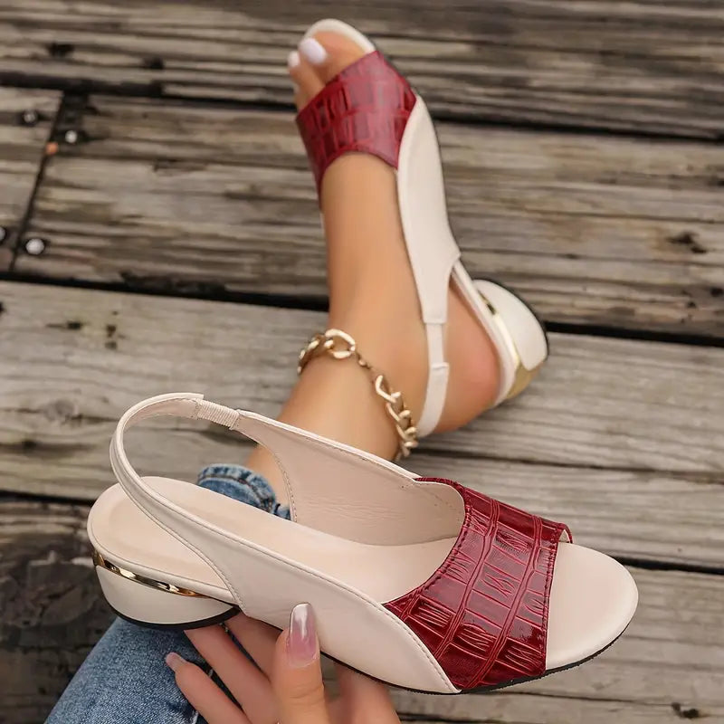 AMANDA| SANDALIAS ORTOPÉDICAS ELEGANTES