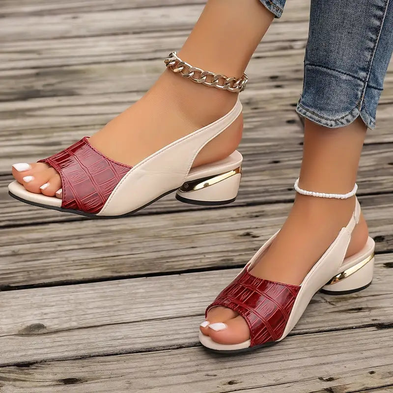AMANDA| SANDALIAS ORTOPÉDICAS ELEGANTES